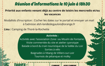 Mini camp -inscription